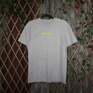 Small -Undefeated spell out hype essential neon gray t-shirt